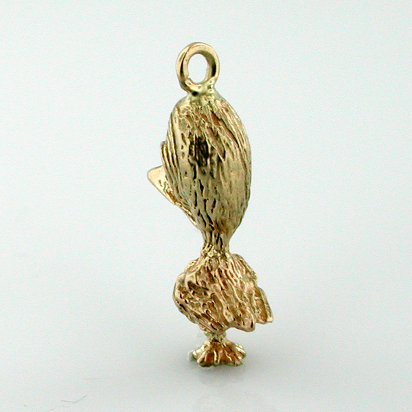 Worry Bird 14K Gold Charm